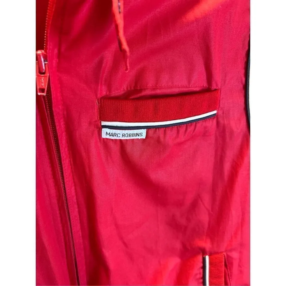 Marc Robbins Large (L) Red Racer Vintage Jacket